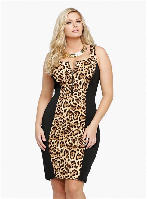 leopard print: Plus.